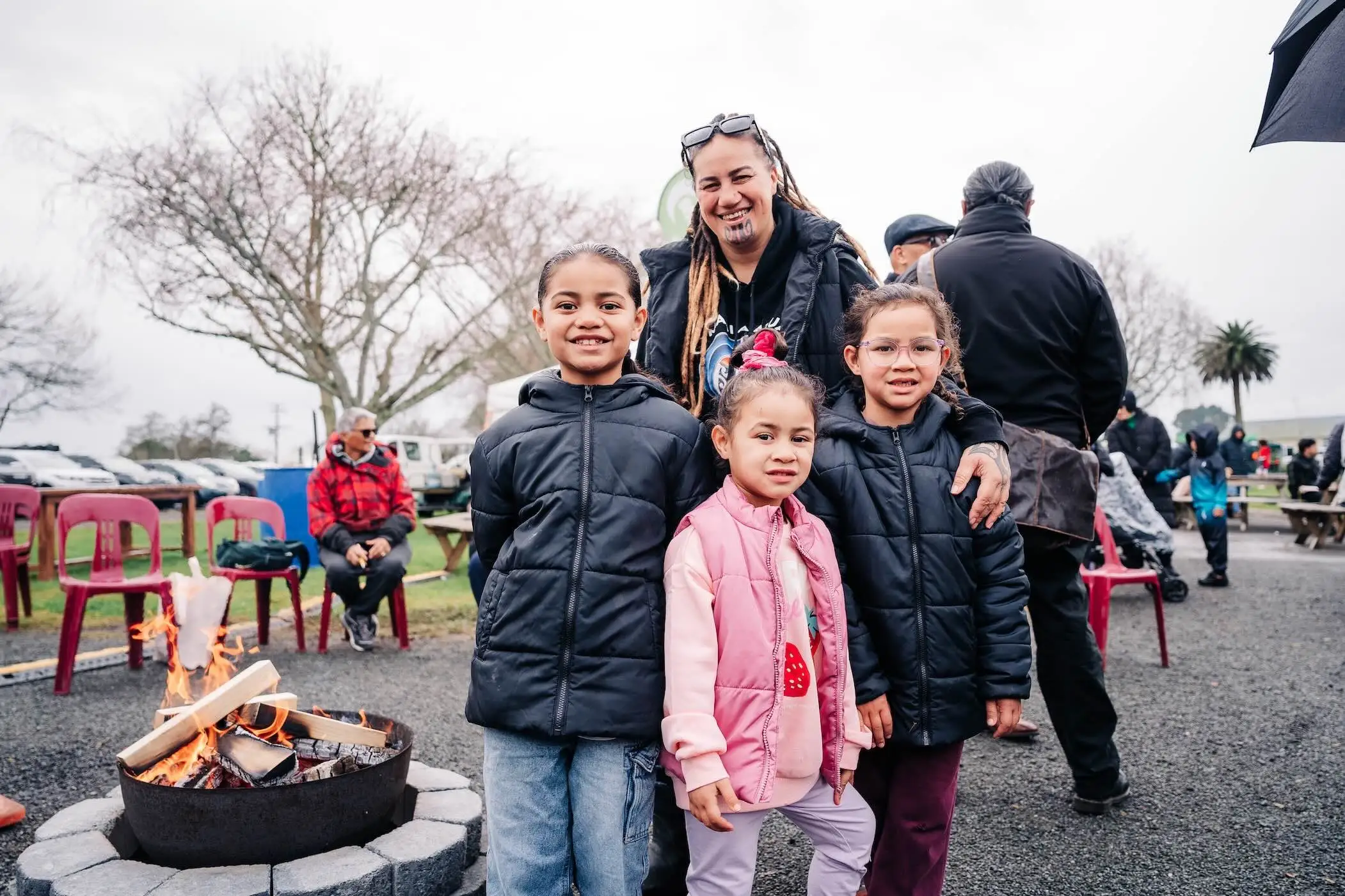 Waikato-Tainui community members at Toi Wānanga